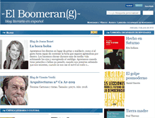 Tablet Screenshot of elboomeran.com